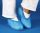 Cipővédő lábzsák, kék nylon 100 db