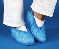 Abena, cipővédő lábzsák, kék nylon 100 db