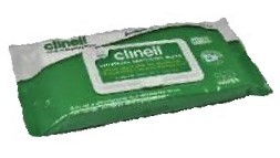 Clinell univerzális fertőtlenítő törlőkendő (kéz,-eszköz, -felület fertőtlenítésre), 200db