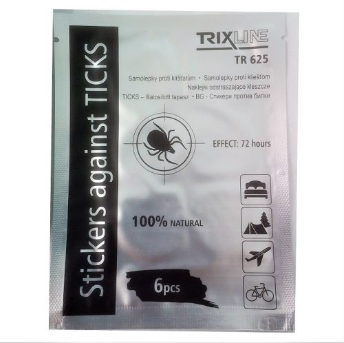 Trixline stickers against ticks természetes kullancsriasztó tapasz, 6db