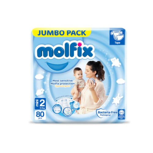 Molfix 2 (3-6kg) Jumbo Pack 80db