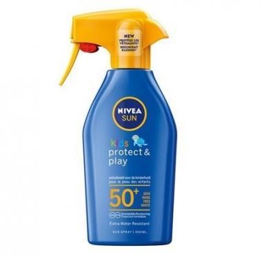 Nivea Sun kids protect&play SPF50+ naptej spray, 300ml