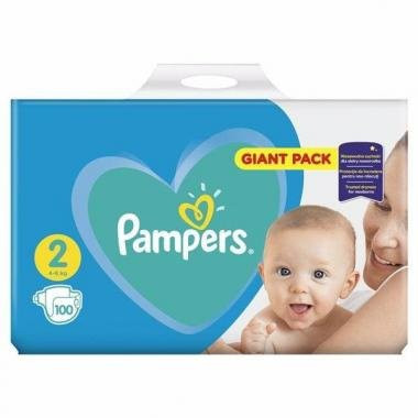 Pampers 2 new baby (4-8 kg) Giant pack 96db