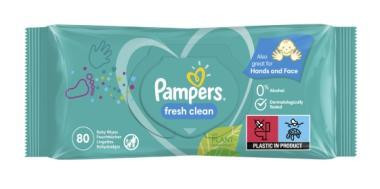 Pampers Fresh Clean XXL, 80lap