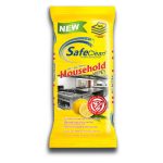   Safe Clean Household wipes antibakteriális háztartási konyhai törlőkendő, 50db