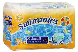 Swimmies 3 midi Extra Small  úszópelus (4-9 kg), 13db